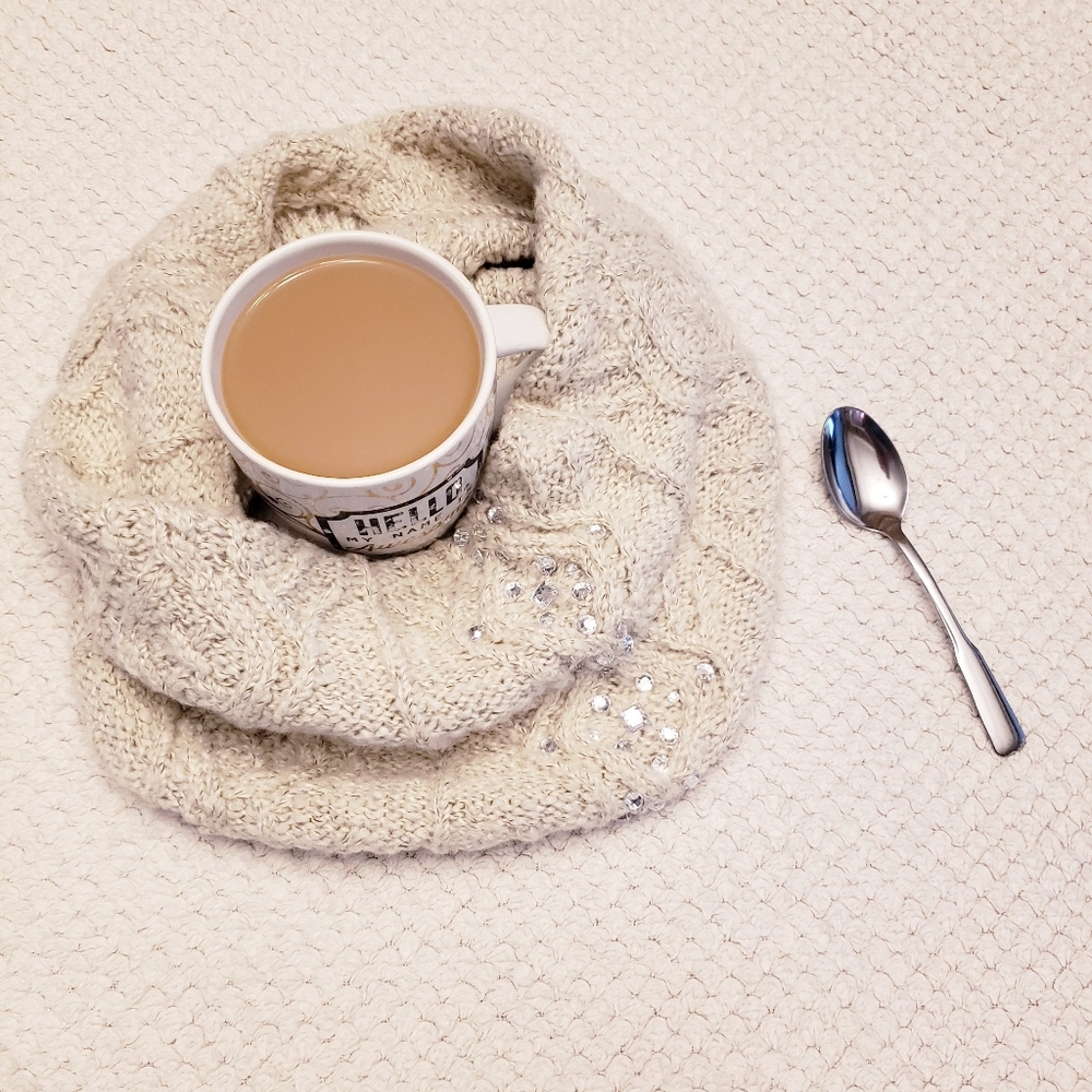 Betsey Johnson infinity scarf